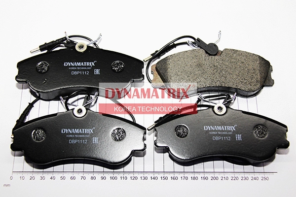Brake Pad Set, disc brake (DBP1112)