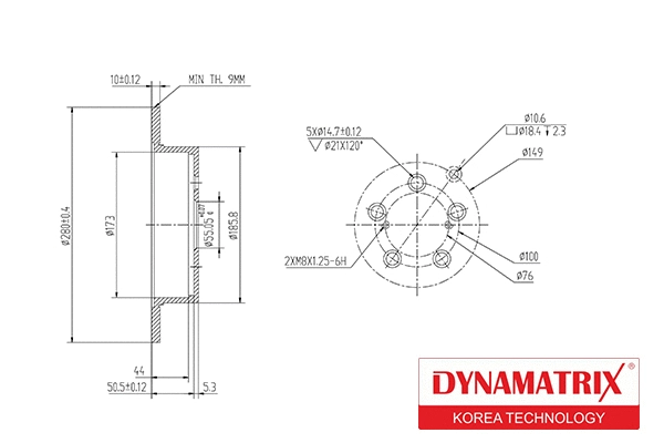 Brake Disc (DBD1406)