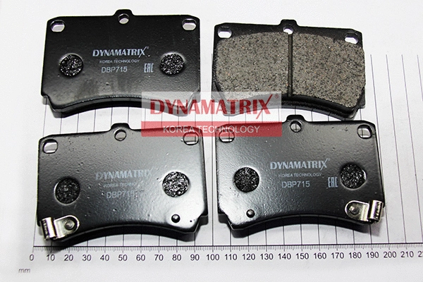Brake Pad Set, disc brake (DBP715)