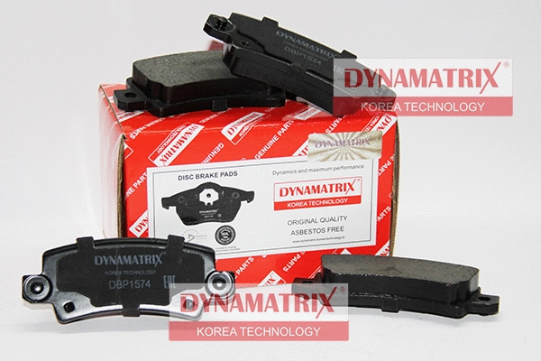 Brake Pad Set, disc brake (DBP1574)