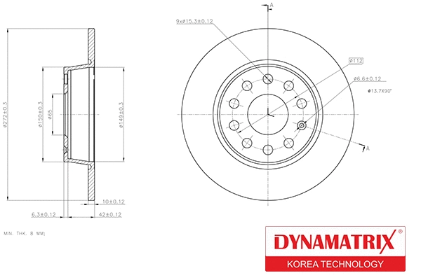 Brake Disc (DBD1895)
