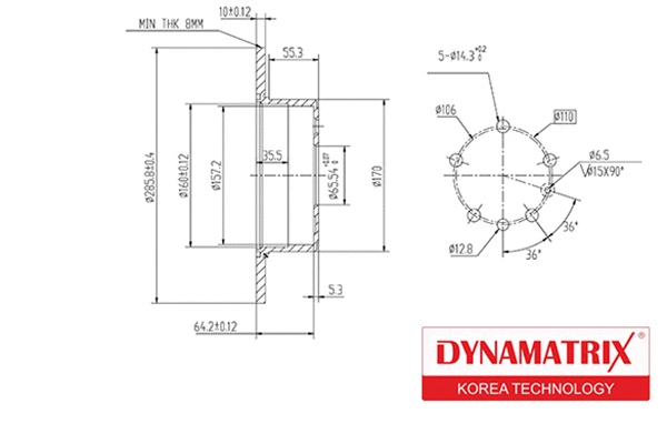 Brake Disc (DBD811)