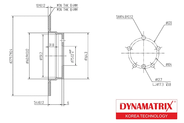 Brake Disc (DBD249)