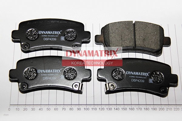 Brake Pad Set, disc brake (DBP4209)