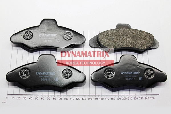 Brake Pad Set, disc brake (DBP617)