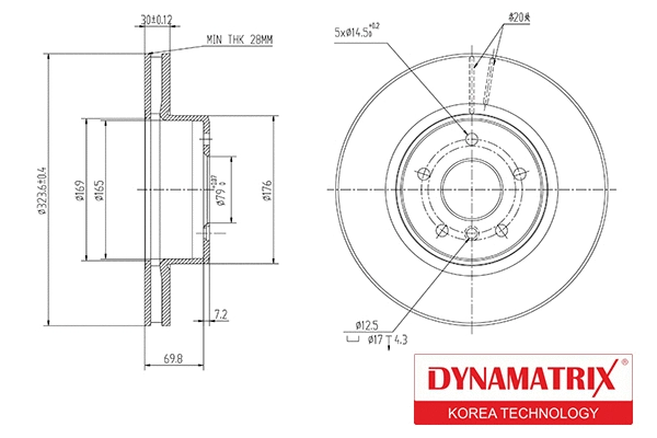 Brake Disc (DBD124)