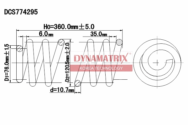 Suspension Spring (DCS774295)