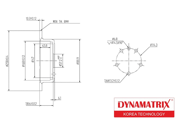 Brake Disc (DBD1188)