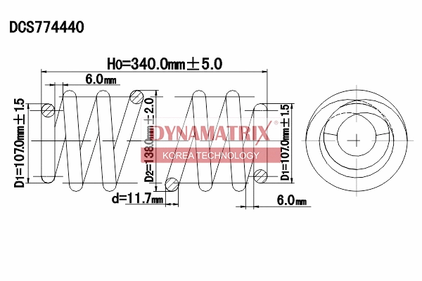 Suspension Spring (DCS774440)