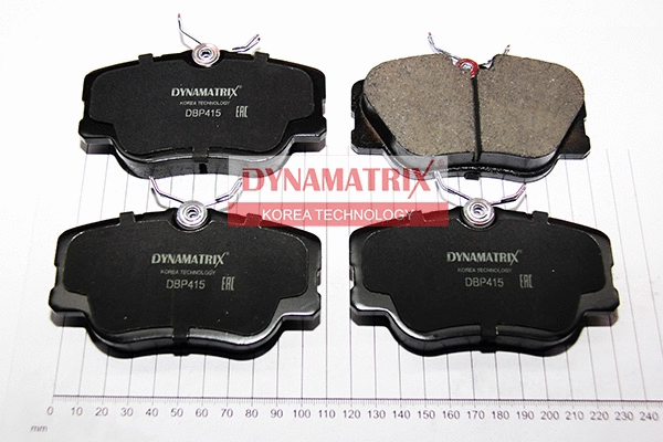 Brake Pad Set, disc brake (DBP415)