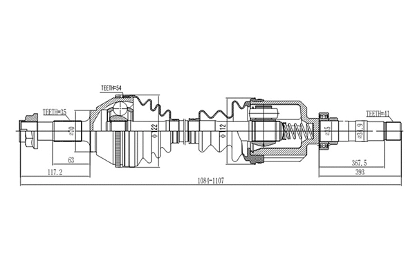 Drive Shaft (DDS210032)