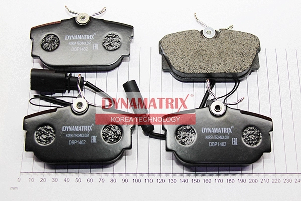 Brake Pad Set, disc brake (DBP1482)