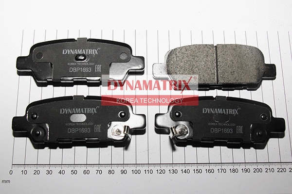 Brake Pad Set, disc brake (DBP1693)