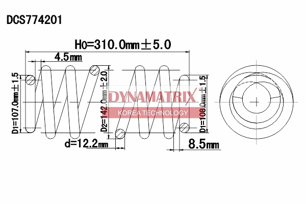 Suspension Spring (DCS774201)