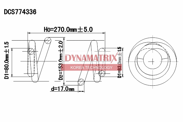 Suspension Spring (DCS774336)