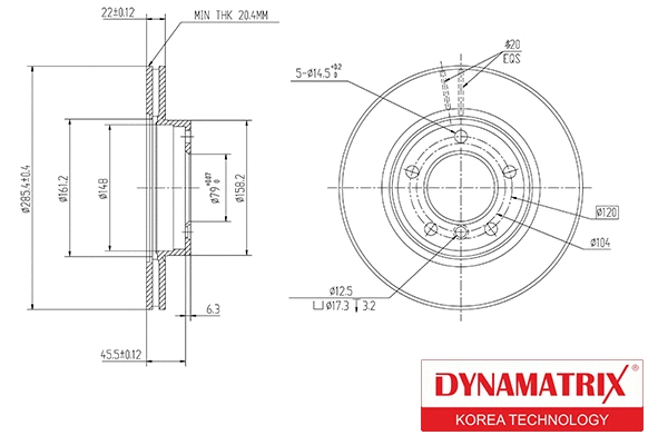 Brake Disc (DBD258)