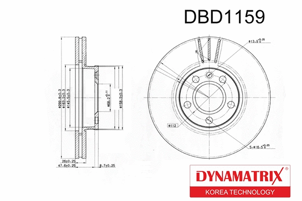 Brake Disc (DBD1159)
