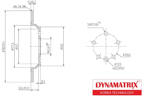 Brake Disc (DBD1720)