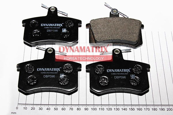 Brake Pad Set, disc brake (DBP596)