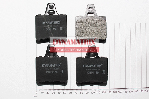 Brake Pad Set, disc brake (DBP1139)