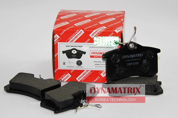 Brake Pad Set, disc brake (DBP4260)