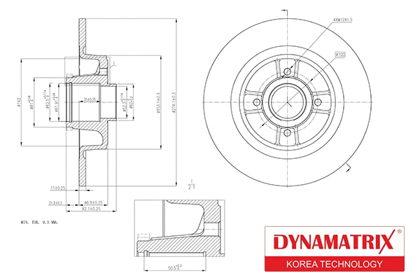 Brake Disc (DBD1641)
