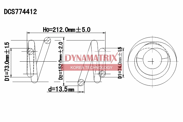 Suspension Spring (DCS774412)