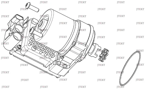 Electric Motor, steering gear (6906003103)