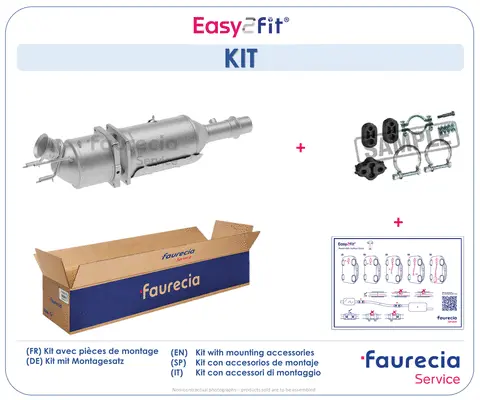 Soot/Particulate Filter, exhaust system (FS45440S)