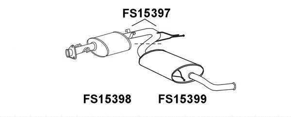 Rear Muffler