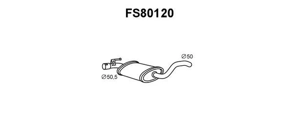 Centre Muffler