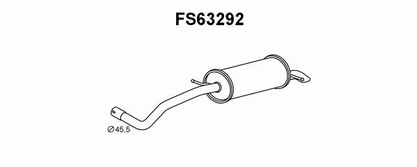 Rear Muffler