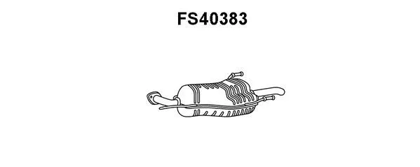 Rear Muffler