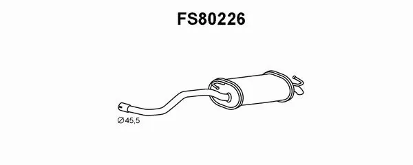 Rear Muffler