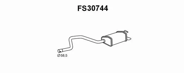 Rear Muffler