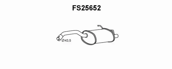 Rear Muffler