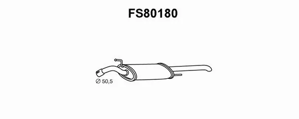 Rear Muffler