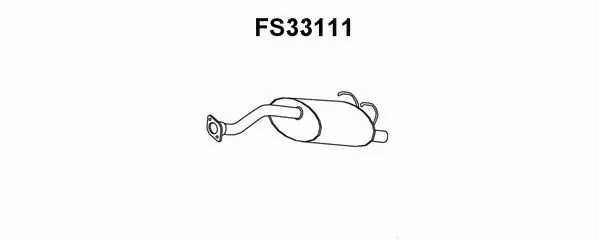 Rear Muffler