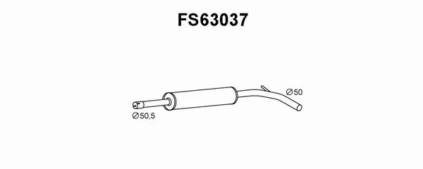 Centre Muffler