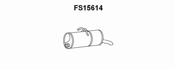 Rear Muffler