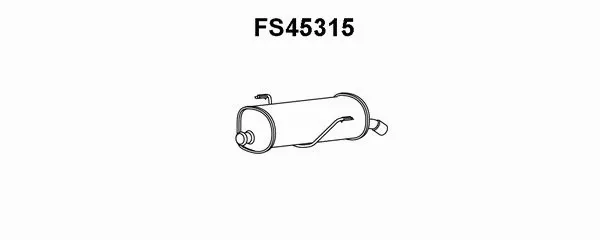 Rear Muffler