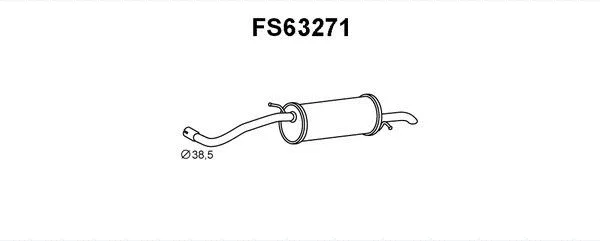 Rear Muffler