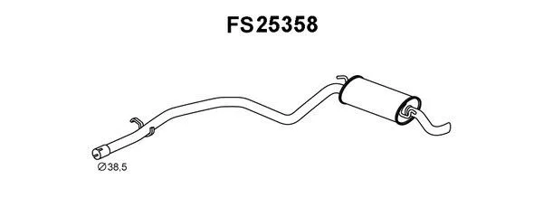 Rear Muffler