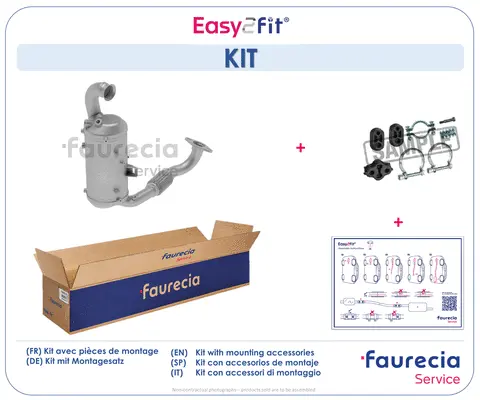 Soot/Particulate Filter, exhaust system (FS30402F)