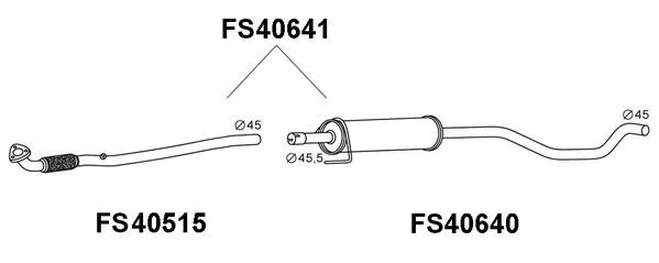Centre Muffler