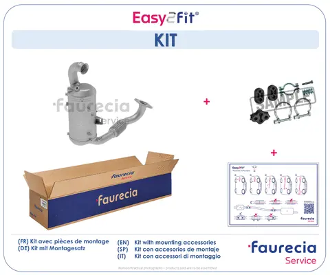 Soot/Particulate Filter, exhaust system (FS30402S)