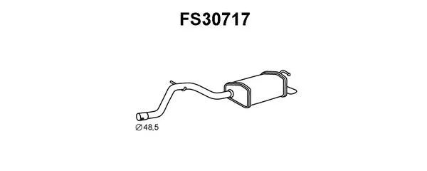 Rear Muffler