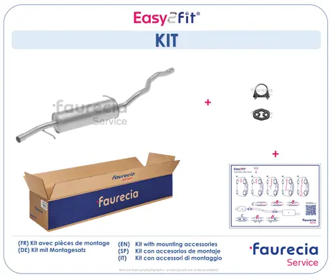 Centre Muffler (FS30453)