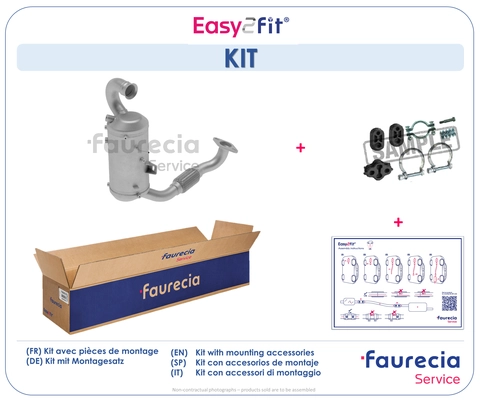 Soot/Particulate Filter, exhaust system (FS30403F)