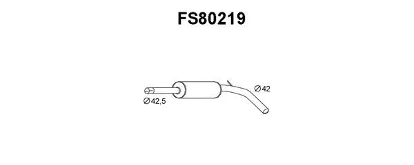 Centre Muffler